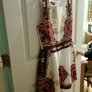 Printed pattern dress
